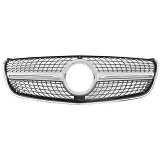 Auto Parts Bumper Front Grille Diamond Style Mesh Replacement Car Gille for Mercedes-Benz  Class V  V260  2016-2020,www.hongyangcorp.com,Auto Parts Bumper Front Grille Diamond Style Mesh Replacement Car Gille for Mercedes-Benz  Class V  V260  2016-2020
