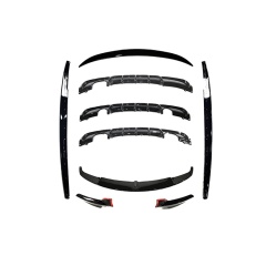2022 Car Accessories MP Black Car Front Lips Rear Diffuser Spoiler Side Skirts Body Kit Fit for BMW 3 Series F30 2012-2019
