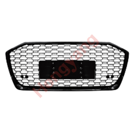 Car Auto Spare Parts Bodykit Grille for Audi A6 Upgrade to RS6 Black 2019 2020 2021 2022 2023 2024,www.hongyangcorp.com,Car Auto Spare Parts Bodykit Grille for Audi A6 Upgrade to RS6 Black 2019 2020 2021 2022 2023 2024