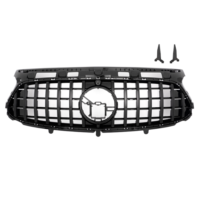 Black Silver GT Car Bumper Grille for Mercedes Benz GLA Class H247 2020  Front Grille Regular and Sports Style,www.hongyangcorp.com,Black Silver GT Car Bumper Grille for Mercedes Benz GLA Class H247 2020  Front Grille Regular and Sports Style