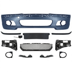 Auto Body Kit E46 Front Bumper Assy for BMW E46 Upgrade to M-Tech M-Sport Sedan Touring 1998-2004 4 Doors
