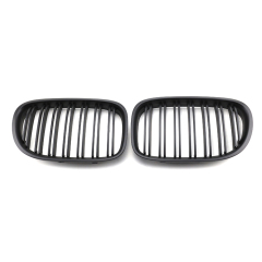 Auto Front Bumper Grille Manufacturer Car Grill for BMW 7 Series F01 2008-2014 Double Slat Glossy Black Modification Replacement