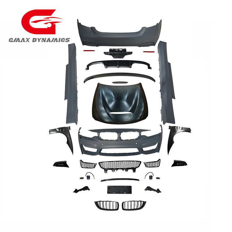 Vehicle Modification Parts for BMW 4 Series F32 to M4 Front/Rear Bumper Side Skits Rear Grille Fender Hood Mirror Cover