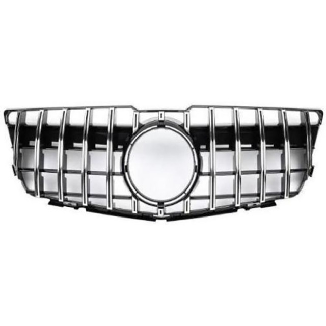 Diamond GTR Original Black Silver Car Front Grille Grills for Mercedes Benz GLK Class X204 2008-2012,www.hongyangcorp.com,Diamond GTR Original Black Silver Car Front Grille Grills for Mercedes Benz GLK Class X204 2008-2012
