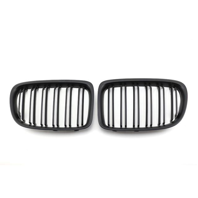 Car Parts Wholesale Single Slat Gloss Black Car Front Grille for BMW X1 Series E84 2009-2016,www.hongyangcorp.com,Car Parts Wholesale Single Slat Gloss Black Car Front Grille for BMW X1 Series E84 2009-2016