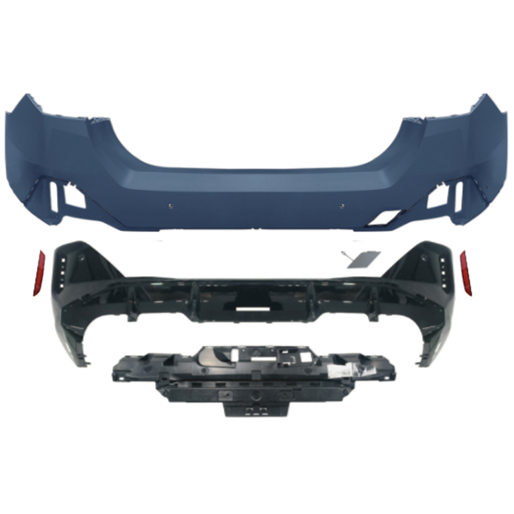 Auto Spare Parts Bodykit Car Rear Bumper Assy Rear Diffuser for BMW 5Series G60 G68 Modified to M-Tech 2024