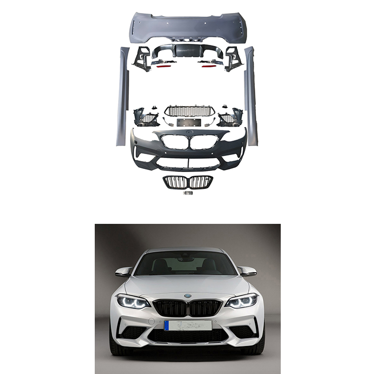 Good Quality Car Accessories M2C Style Front Rear Bumper Side Skirts Grill Body Kits for BMW 2 Series F22 to M2C 2014-2021,www.hongyangcorp.com,Good Quality Car Accessories M2C Style Front Rear Bumper Side Skirts Grill Body Kits for BMW 2 Series F22 to M2C 2014-2021