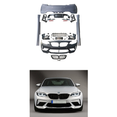 Good Quality Car Accessories M2C Style Front Rear Bumper Side Skirts Grill Body Kits for BMW 2 Series F22 to M2C 2014-2021,www.hongyangcorp.com,Good Quality Car Accessories M2C Style Front Rear Bumper Side Skirts Grill Body Kits for BMW 2 Series F22 to M2C 2014-2021