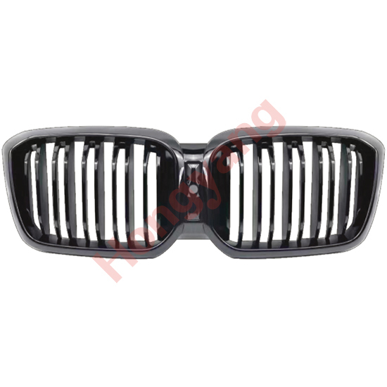 Factory Price Car Mesh Grille Car Double Slat Gloss Black Car Grille Front Bumper Grille for BMW X4 G02 2020-IN,www.hongyangcorp.com,Factory Price Car Mesh Grille Car Double Slat Gloss Black Car Grille Front Bumper Grille for BMW X4 G02 2020-IN