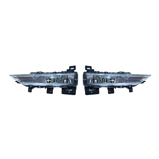 Aftermarket Auto Parts Car Front Bumper LED Fog Lamp for Infiniti QX80 2018-2024 26150-5DA2C / 26155-5DA2C Left/Right