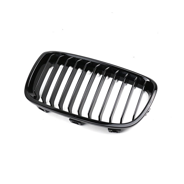 Auto Parts Company Gloss Black Single Slat Universal Front Bumper Mesh Grille Car Front Grille Fit for BMW F20 2012-2014,www.hongyangcorp.com,Auto Parts Company Gloss Black Single Slat Universal Front Bumper Mesh Grille Car Front Grille Fit for BMW F20 2012-2014