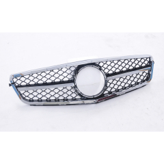 Wholesale AMG Car Grille Silver Front Bumper Grille for Mercedes Benz C Class W204 2007-2014,www.hongyangcorp.com,Wholesale AMG Car Grille Silver Front Bumper Grille for Mercedes Benz C Class W204 2007-2014
