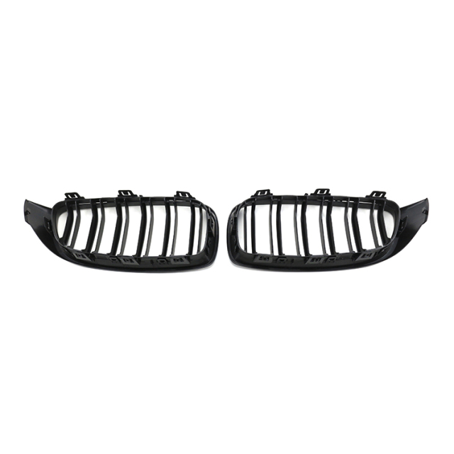 Auto Parts Car Front Bumper Grille Double Line Matte Black for BMW 4 Series F32/F33/F36 2013-2020,www.hongyangcorp.com,Auto Parts Car Front Bumper Grille Double Line Matte Black for BMW 4 Series F32/F33/F36 2013-2020