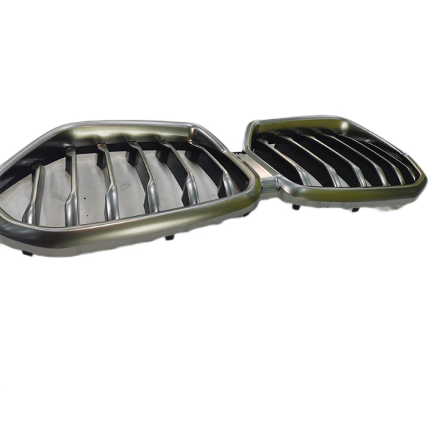 Custom Auto Matte Black Single Slat Design Front Bumper Mesh Radiator Grille Car Front Grille for BMW X6 G06 2020,www.hongyangcorp.com,Custom Auto Matte Black Single Slat Design Front Bumper Mesh Radiator Grille Car Front Grille for BMW X6 G06 2020
