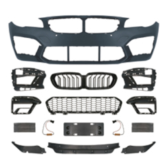 Auto Spare Parts Car Front Bumper Assy Bodykit for BMW 5Series F10 F18 2011-2017 Modified to G30 G38 M5 2021-2023
