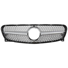 Diamond Front Bumper Grille for Mercedes Benz GLA  X156  2014-2016 2017-2019,www.hongyangcorp.com,Diamond Front Bumper Grille for Mercedes Benz GLA  X156  2014-2016 2017-2019