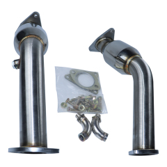 Car Exhaust Down Pipes Car Exhaust Down Pipes for Infiniti Q50 G37 2008-2014 3.7L Engine With Muffler With Resonator