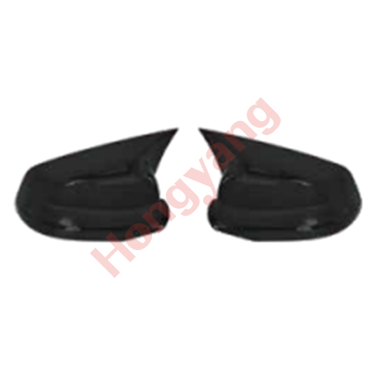 Auto Spare Parts Car Front Bumper Mirror Cover for BMW 5Series F10 F18  Modified to M5 2011-2014 A.Gloss black/B.Carbon Look