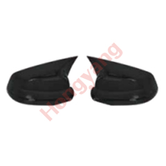 Auto Spare Parts Car Front Bumper Mirror Cover for BMW 5Series F10 F18  Modified to M5 2011-2014 A.Gloss black/B.Carbon Look