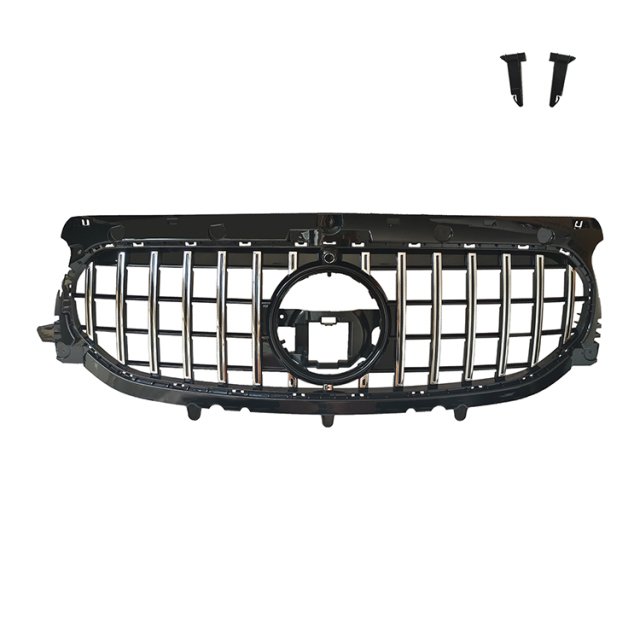 Black Silver GT Car Bumper Grille for Mercedes Benz GLA Class H247 2020  Front Grille Regular and Sports Style,www.hongyangcorp.com,Black Silver GT Car Bumper Grille for Mercedes Benz GLA Class H247 2020  Front Grille Regular and Sports Style