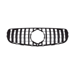 Auto Parts Car Body Kits Front Bumper Grille for Mercedes Benz Class GLC X253 C253 Upgrade to GT-R 2016-2019 Black,www.hongyangcorp.com,Auto Parts Car Body Kits Front Bumper Grille for Mercedes Benz Class GLC X253 C253 Upgrade to GT-R 2016-2019 Black