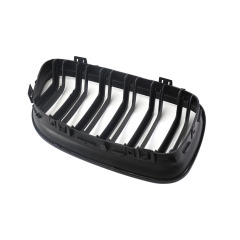 Auto Accessories Custom Double Slat Style Matte Black Car Front Grill for BMW 3 Series E90  2008-2011 LCI