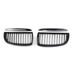 Gloss Black Single Slat Removing Front Bumper Mesh Radiator Guard Grille Car Grille Fit for BMW 3Series E90 2005-2007,www.hongyangcorp.com,Gloss Black Single Slat Removing Front Bumper Mesh Radiator Guard Grille Car Grille Fit for BMW 3Series E90 2005-2007