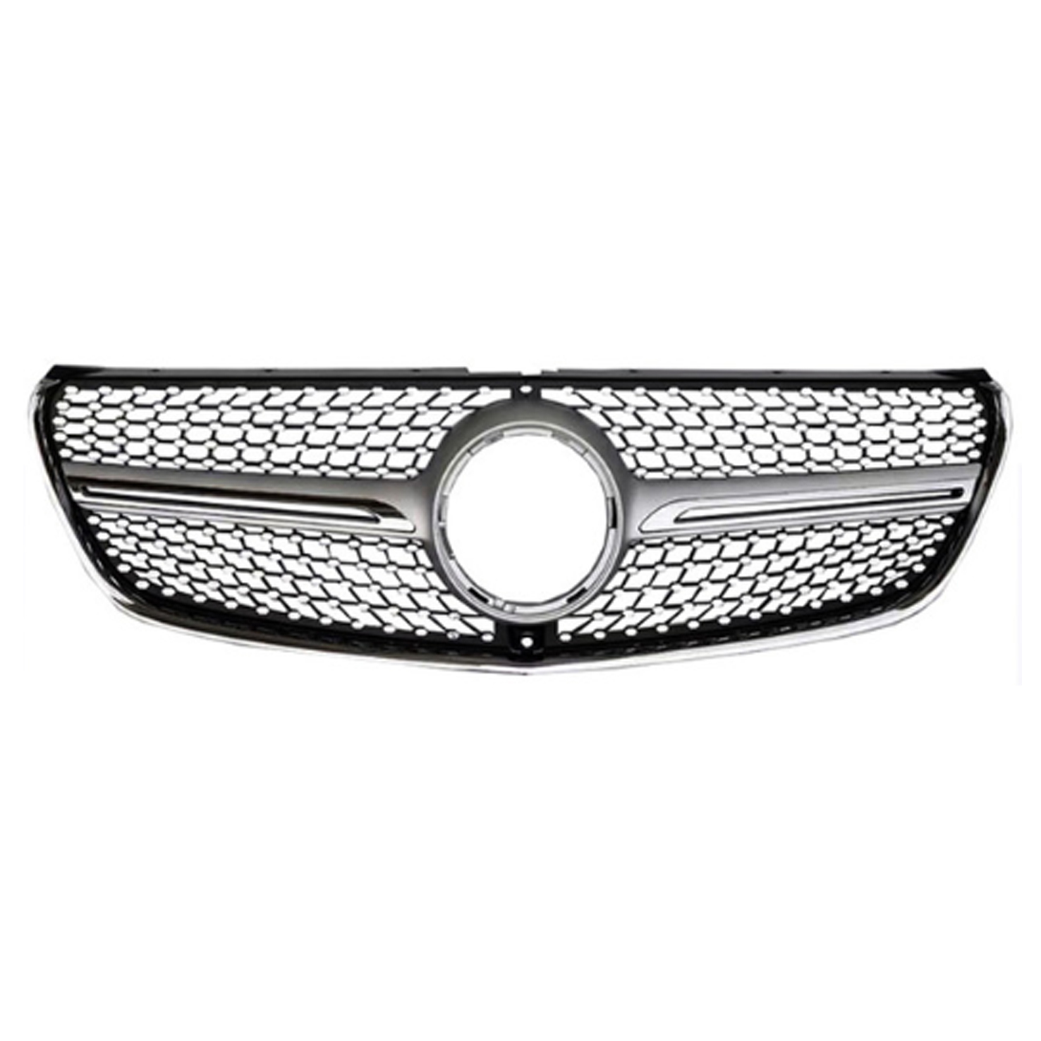 Auto Parts Front Bumper Grille Diamond Style Grille Mesh Replacement Car Gille for Mercedes-Benz  Class V  V260  2016-2020,www.hongyangcorp.com,Auto Parts Front Bumper Grille Diamond Style Grille Mesh Replacement Car Gille for Mercedes-Benz  Class V  V260  2016-2020