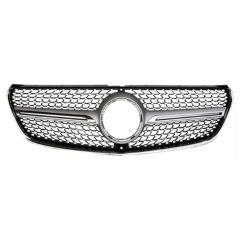 Auto Parts Front Bumper Grille Diamond Style Grille Mesh Replacement Car Gille for Mercedes-Benz  Class V  V260  2016-2020,www.hongyangcorp.com,Auto Parts Front Bumper Grille Diamond Style Grille Mesh Replacement Car Gille for Mercedes-Benz  Class V  V260  2016-2020