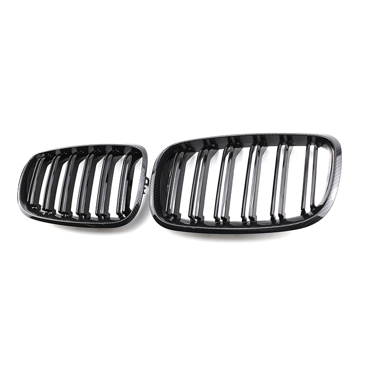 Car Exterior Accessories Auto Front Bumper Grille for BMW X5 Series E70 E71 2008-2014 Double Slat Carbon Fiber Look Modification,www.hongyangcorp.com,Car Exterior Accessories Auto Front Bumper Grille for BMW X5 Series E70 E71 2008-2014 Double Slat Carbon Fiber Look Modification
