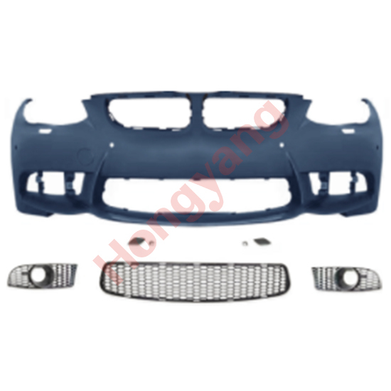 Car Body Kit Front Bumper Assy for BMW 3Series E92 Modified to M3 2010-2013 With Fog Lamp Hole