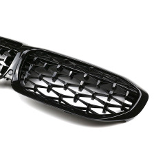 Best Selling Car Accessories Diamond Black Frame with Black Point W/O Hole Car Grill for BMW 3 Series G20/G28 2020,www.hongyangcorp.com,Best Selling Car Accessories Diamond Black Frame with Black Point W/O Hole Car Grill for BMW 3 Series G20/G28 2020