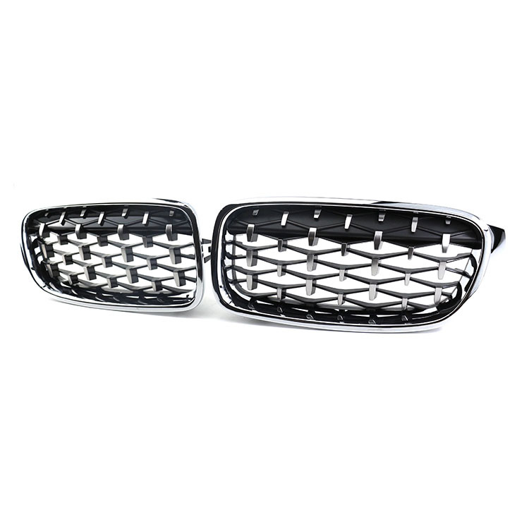 Diamond Chrome Frame With Chrome Point Classic Radiator Front Bumper Mesh Grille Fit for BMW 3 Series F30 F35 2012-IN,www.hongyangcorp.com,Diamond Chrome Frame With Chrome Point Classic Radiator Front Bumper Mesh Grille Fit for BMW 3 Series F30 F35 2012-IN