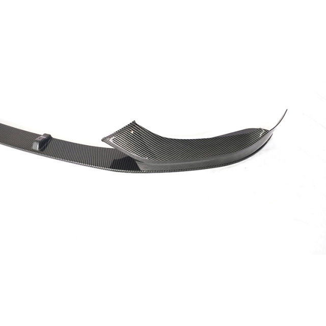 Car Accessories Parts Carbon Look Front Bumper Lips Body Kit Fit for BMW 1 Series F20 2011-2018 Front Lips