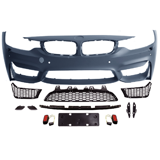 Auto Spare Parts Car Front Bumper Assy Grille Bodykit for BMW 4 Series F32 F33 F36 Modified to M4 2014-2019