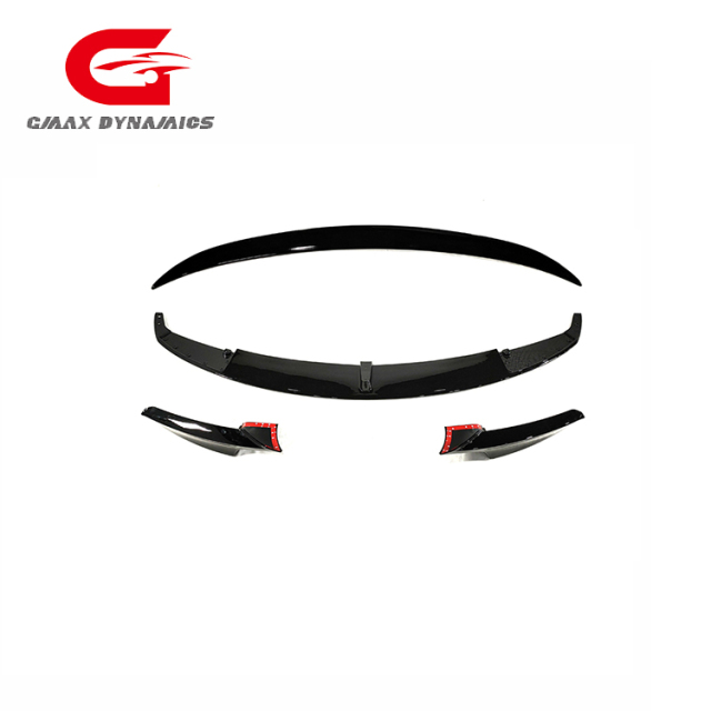 Car Bumper Front Lip for BMW 3 Series F30 F35 Upgrade to M3 for BMW F30 Upgrade to M3 2013-2018 A.Gloss Black/B.Carbon Look