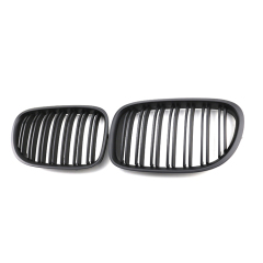 Auto Front Bumper Grille Manufacturer Car Grill for BMW 7 Series F01 2008-2014 Double Slat Glossy Black Modification Replacement