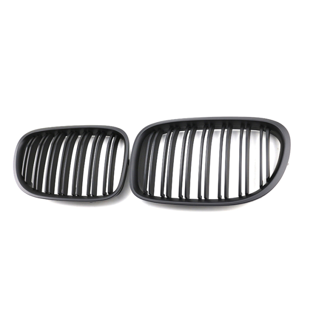 Auto Front Bumper Grille Manufacturer Car Grill for BMW 7 Series F01 2008-2014 Double Slat Glossy Black Modification Replacement