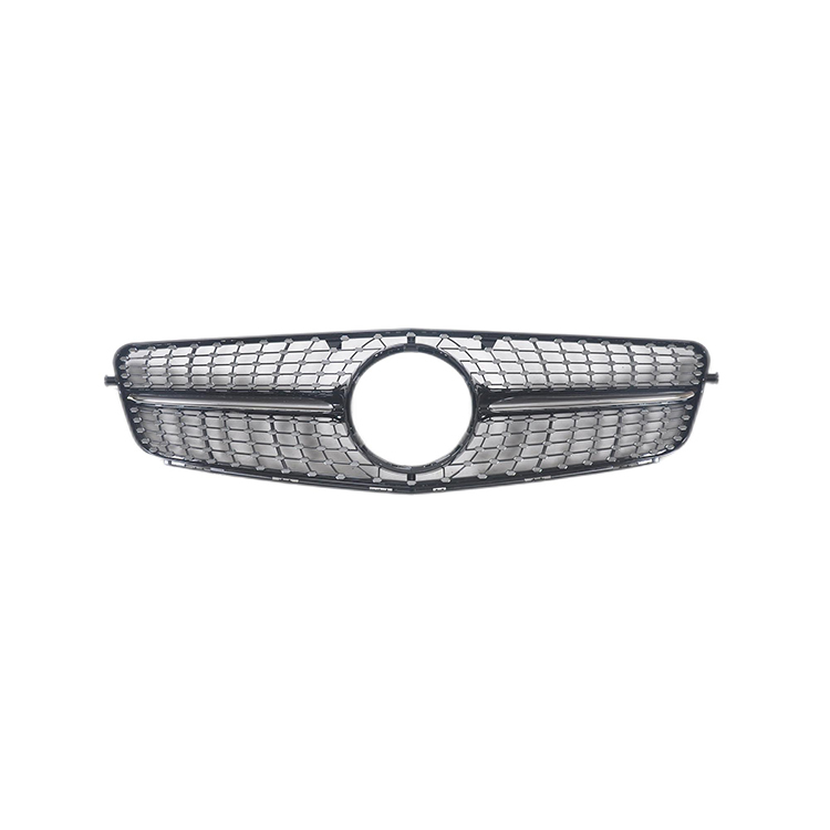 New Luxury Design Car Accessories Diamond/GTR Black Car Front Bumper Grilles for Mercedes Benz Class C W204 2008-2013,www.hongyangcorp.com,New Luxury Design Car Accessories Diamond/GTR Black Car Front Bumper Grilles for Mercedes Benz Class C W204 2008-2013