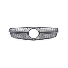 New Luxury Design Car Accessories Diamond/GTR Black Car Front Bumper Grilles for Mercedes Benz Class C W204 2008-2013,www.hongyangcorp.com,New Luxury Design Car Accessories Diamond/GTR Black Car Front Bumper Grilles for Mercedes Benz Class C W204 2008-2013