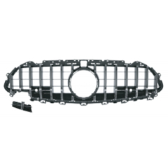Automotive Body Kit Car GTR Silver Mesh Front Bumper Grille for Mercedes Benz  CLS Class X166  2016-2019,www.hongyangcorp.com,Automotive Body Kit Car GTR Silver Mesh Front Bumper Grille for Mercedes Benz  CLS Class X166  2016-2019