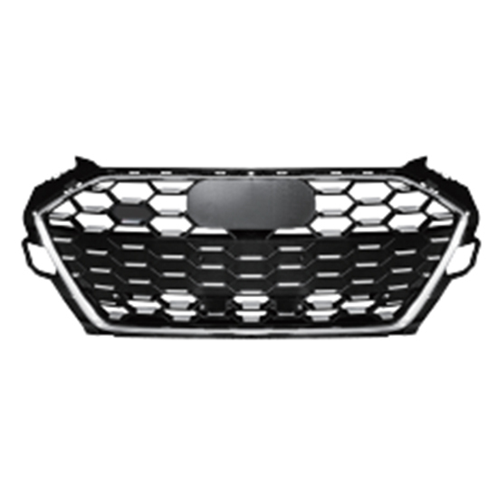 Car Auto Spare Parts Bodykit Grille for Audi A4 Upgrade to RS4 Silver 2021+ 2022 2023 2024,www.hongyangcorp.com,Car Auto Spare Parts Bodykit Grille for Audi A4 Upgrade to RS4 Silver 2021+ 2022 2023 2024