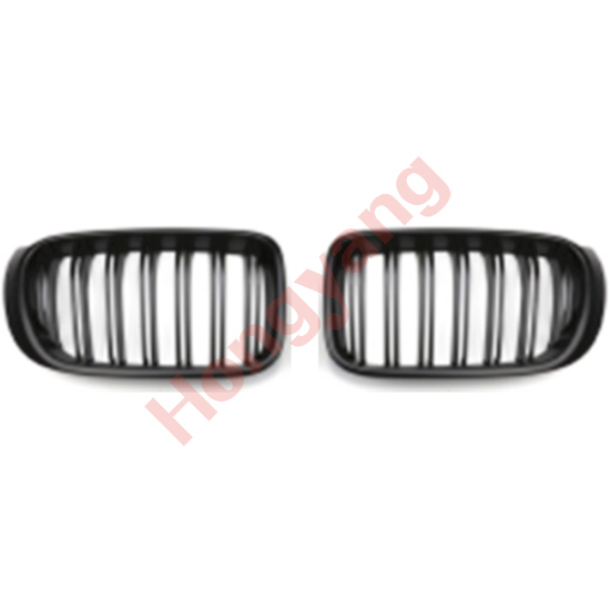 Auto Front Grille for BMW X3/X4 Series F25 2014-2018 Double Slat Chrome/Carbon Look,www.hongyangcorp.com,Auto Front Grille for BMW X3/X4 Series F25 2014-2018 Double Slat Chrome/Carbon Look