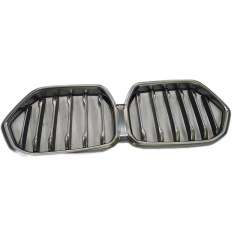 Custom Auto Matte Black Single Slat Design Front Bumper Mesh Radiator Grille Car Front Grille for BMW X6 G06 2020,www.hongyangcorp.com,Custom Auto Matte Black Single Slat Design Front Bumper Mesh Radiator Grille Car Front Grille for BMW X6 G06 2020
