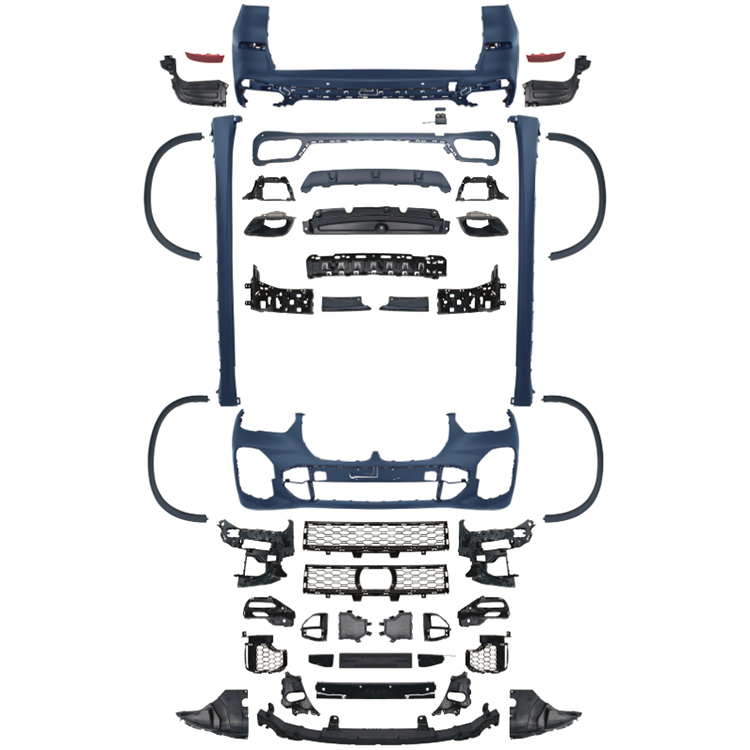 Car Auto Spare Parts  Front Bumper Assy Grille Spoiler Bodykit for BMW X5 Series G05  Modified to M-Tech 2019-2022,www.hongyangcorp.com,Car Auto Spare Parts  Front Bumper Assy Grille Spoiler Bodykit for BMW X5 Series G05  Modified to M-Tech 2019-2022