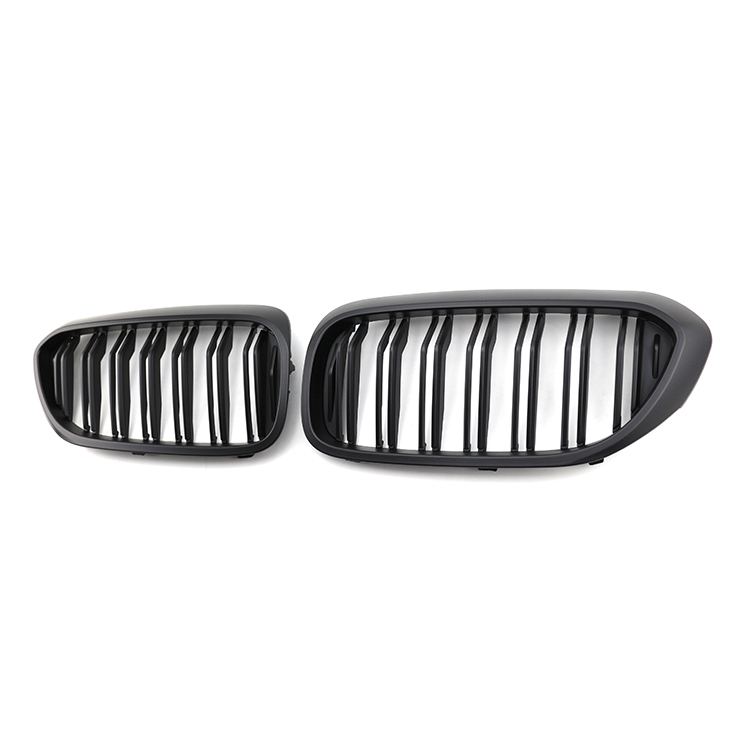 Double Slat Matte Black OEM Insert Aftermarket Front Bumper Mesh Radiator Grille Fit for BMW 5 Series G30 G38 2018-2020,www.hongyangcorp.com,Double Slat Matte Black OEM Insert Aftermarket Front Bumper Mesh Radiator Grille Fit for BMW 5 Series G30 G38 2018-2020