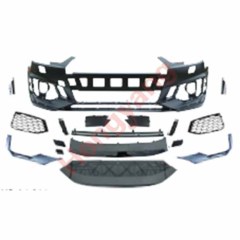 Car Auto Spare Parts Bodykit Front Bumper Assy for Audi A4  Upgrade to RS4 All Mesh Style 2017 2018 2019 2020,www.hongyangcorp.com,Car Auto Spare Parts Bodykit Front Bumper Assy for Audi A4  Upgrade to RS4 All Mesh Style 2017 2018 2019 2020