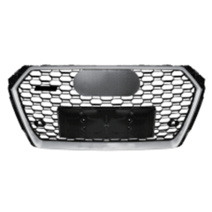Car Auto Spare Parts Bodykit Grille for Audi A4 Upgrade to RS4 Silver 2017 2018 2019 2020,www.hongyangcorp.com,Car Auto Spare Parts Bodykit Grille for Audi A4 Upgrade to RS4 Silver 2017 2018 2019 2020