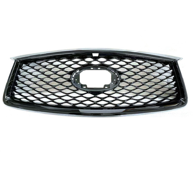 Auto Parts Car Body Kit Car Front Bumper Grille for Infiniti QX50 2019-2022  Grille Gloss Black W/I PDC Hole OE 62310-5NA3A
