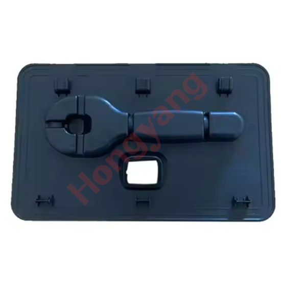 Car Front Cover Trunk Lock Trim Front Spare Box Small Cover for Tesla Model X 2015-2021 Auto Accessories 1564256-00-A